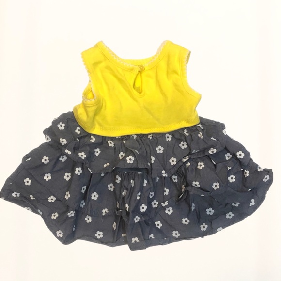 Disney Baby Yellow Dress Size 0-3M - Picture 2 of 3